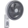 Ventilador de pared daewoo dw9011/ 80w/ 5 aspas 25cm/ 3 velocidades