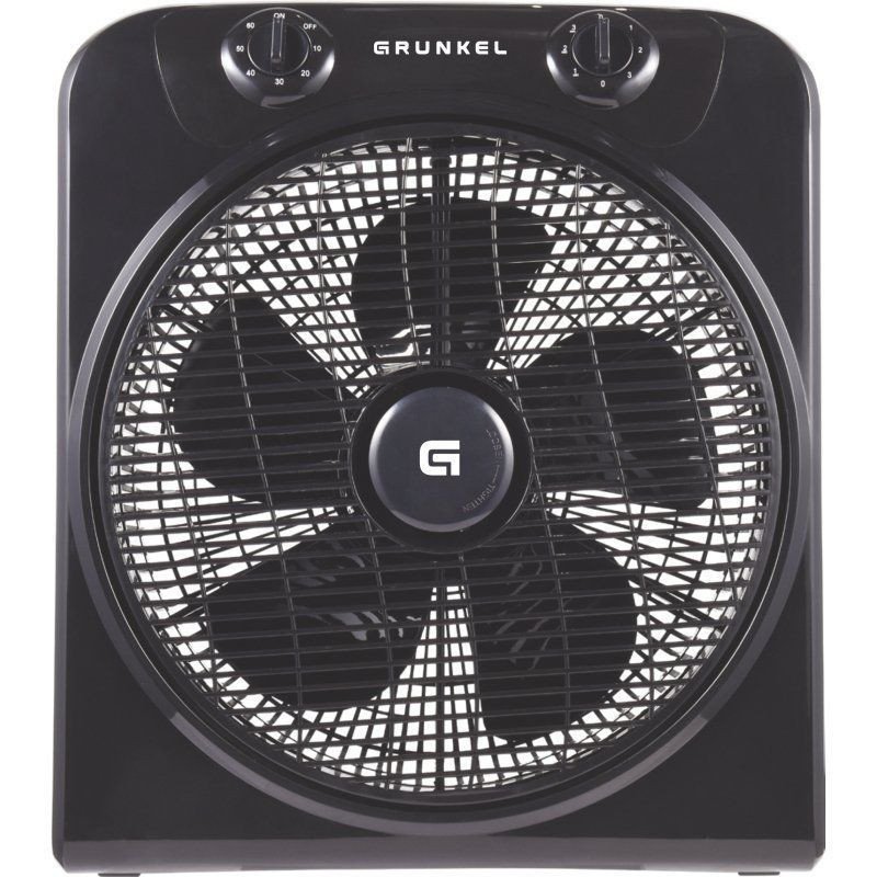 Ventilador de suelo grunkel box fan ng/ 45w/ 5 aspas 30cm/ 3 velocidades