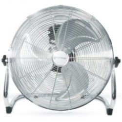 Ventilador de suelo industrial grunkel met-h16industrial/ 90w/ 3 aspas 40cm/ 3 velocidades
