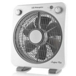 Ventilador de suelo orbegozo box fan bf 0138/ 40w/ 6 aspas 30cm/ 3 velocidades