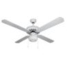Ventilador de techo orbegozo cl 08132 b/ 60w/ 4 aspas 132cm/ 3 velocidades