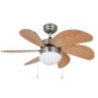 Ventilador de techo orbegozo cp 15075 n/ 50w/ 6 aspas 80cm/ 3 velocidades
