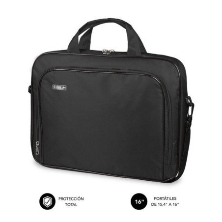 Maletín subblim oxford para portátiles hasta 16'/ negro