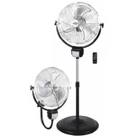 Ventilador 2 en 1 orbegozo pws 3050/ pie/ pared/ 120w/ aspas 50cm/ 3 velocidades