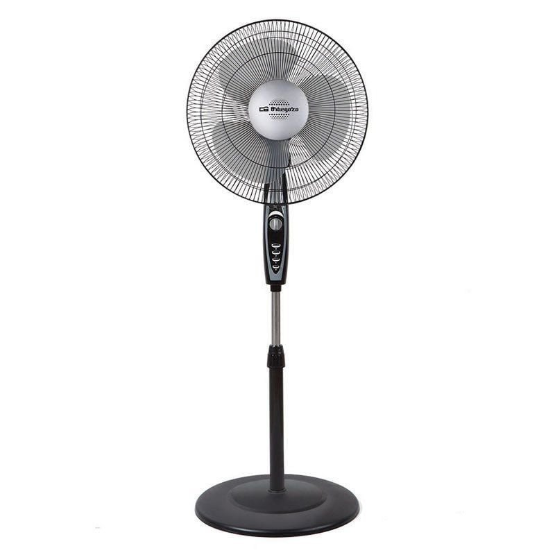 Ventilador de pie orbegozo sf 3347/ 50w/ 3 aspas 40cm/ 3 velocidades