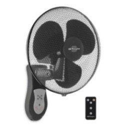 Ventilador de pared orbegozo wf 0243/ 40w/ 3 aspas 40cm/ 3 velocidades