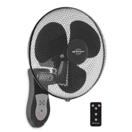 Ventilador de pared orbegozo wf 0243/ 40w/ 3 aspas 40cm/ 3 velocidades