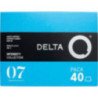 Cápsula delta deqafeinatus para cafeteras delta/ caja 40