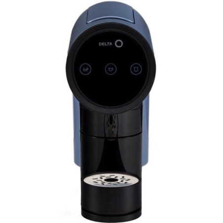Cafetera de cápsulas delta q iconiq/ azul