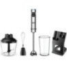 Batidora de mano grunkel bm-1500set/ 1500w/ capacidad 0.8l/ incluye vaso, picadora, varilla y soporte