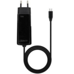 Cargador de portátil gan tooq tqlc-usbcgan100pd-c usb tipo-c/ 100w/ automático/ voltaje 5-20v