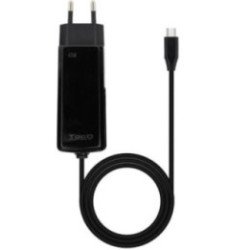 Cargador de portátil gan tooq tqlc-usbcgan100pd-c usb tipo-c/ 45w/ automático/ voltaje 5-20v