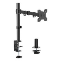 Soporte de mesa para monitor aisens dt32tsr-277/ giratorio/ inclinable/ hasta 10kg