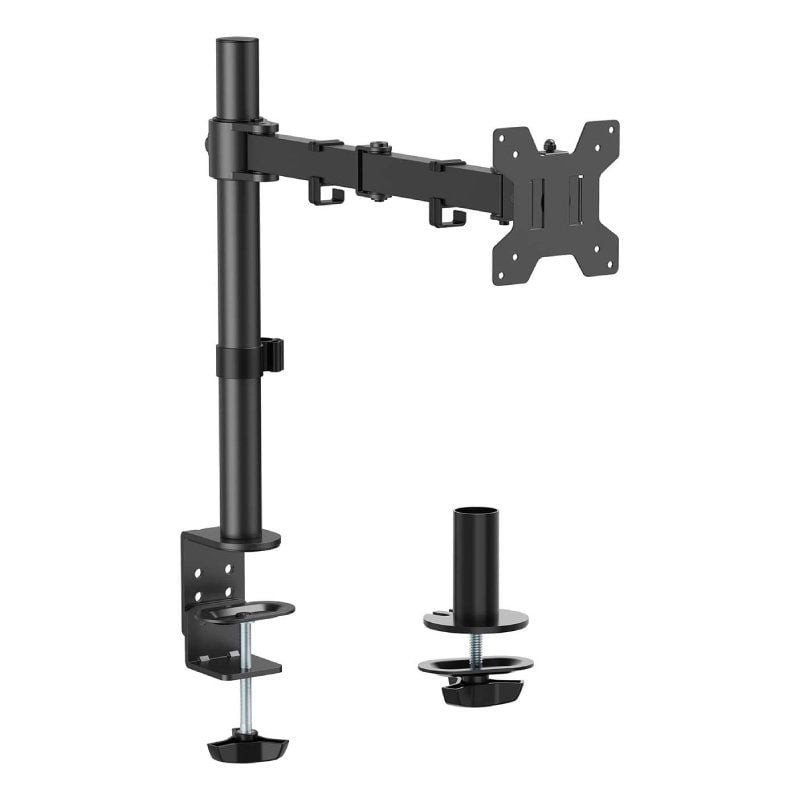 Soporte de mesa para monitor aisens dt32tsr-277/ giratorio/ inclinable/ hasta 10kg