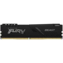Memoria ram kingston fury beast rgb 16gb/ ddr4/ 3600mhz/ 1.35v/ cl18/ dimm