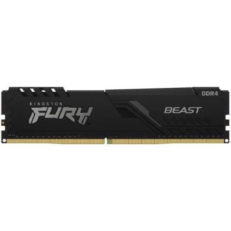 Memoria ram kingston fury beast rgb 16gb/ ddr4/ 3600mhz/ 1.35v/ cl18/ dimm