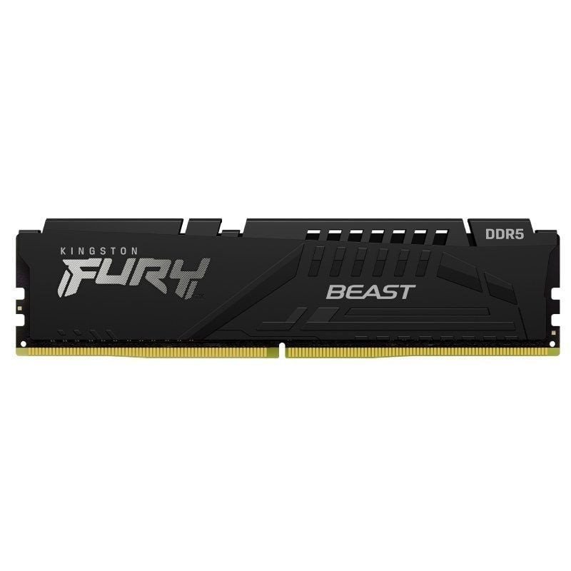 Memoria ram kingston fury beast 16gb/ ddr5/ 5200mhz/ 1.1v/ cl38/ dimm