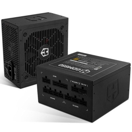 Fuente de alimentación nox hummer gdm/ 850w/ ventilador 12cm/ atx 3.1/ pcie 5.1/ 80 plus gold