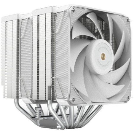 Ventilador con disipador mars gaming mcpu-xu6/ 2x 12cm/ blanco
