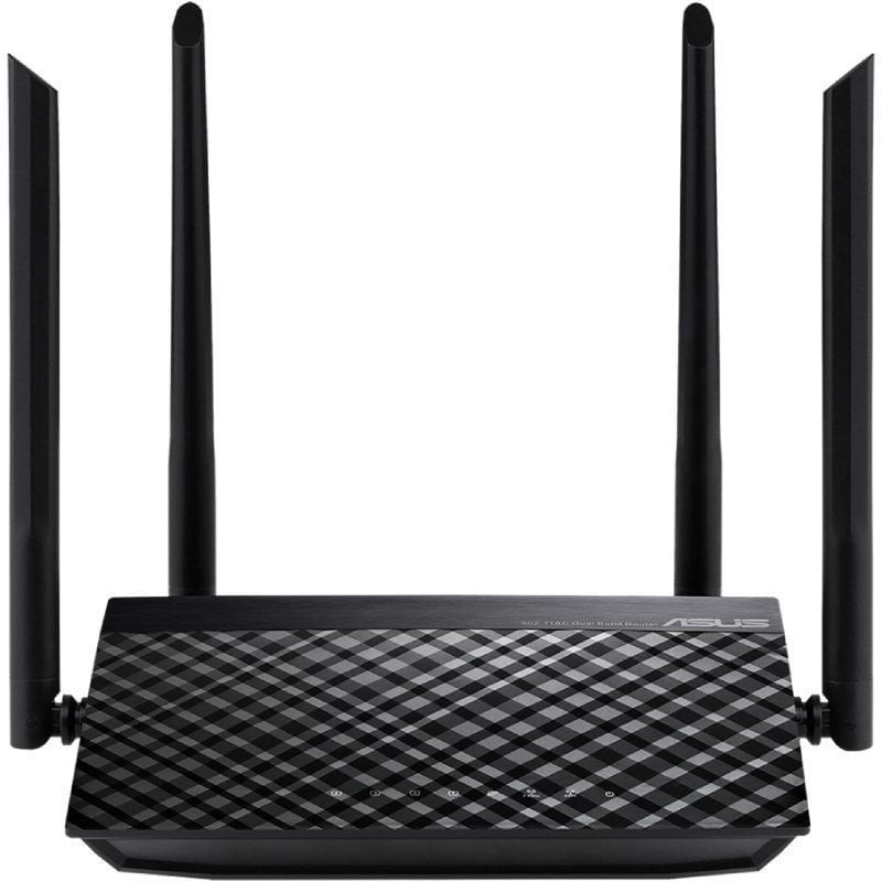 Router inalámbrico asus rt-ac1200 v2/ 1200mbps/ 2.4ghz 5ghz/ 4 antenas/ wifi 802.11ac/n/a/ - n/b/g