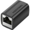 Adaptador conector vention rj45 ipwb0 cat.7 ftp/ rj45 hembra - rj45 hembra/ negro