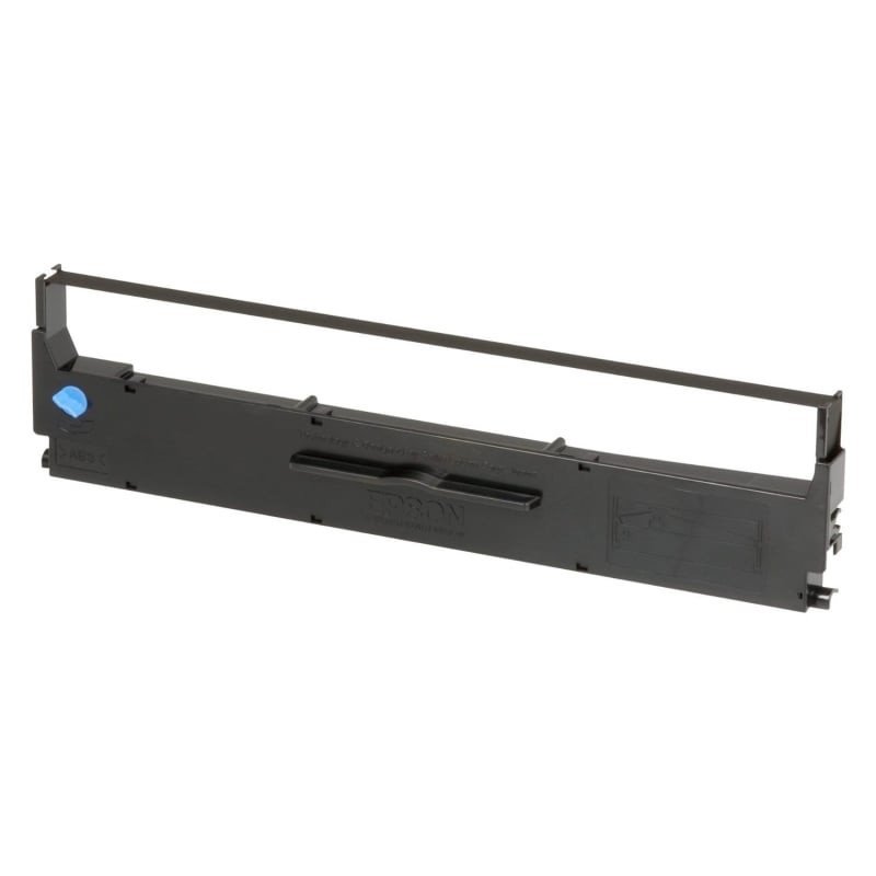 Cinta epson c12s015637/ negra