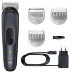 Cortapelos braun bodygroomer series 3 bg3340/ con batería/ 3 accesorios