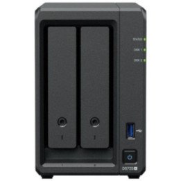 Nas synology diskstation ds725+/ 2 bahías 3.5'- 2.5'/ 8gb ddr4/ formato torre