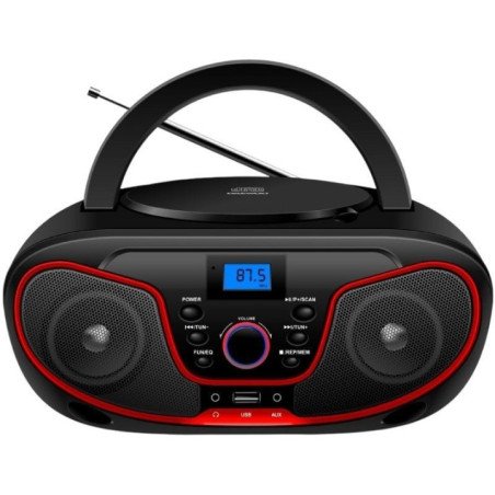Radio cd daewoo dw3013/ 4w/ rojo