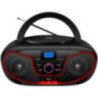 Radio cd daewoo dw3013/ 4w/ rojo