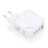 Cargador de pared gan aisens asch-100w4p028-w/ 3xusb tipo-c/ 1x usb/ 100w