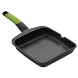 Asador bra prior a121459/ ø28cm/ aluminio fundido/ apto para inducción