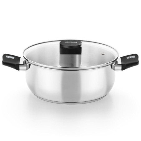 Cacerola monix elite m240318/ ø18cm/ aluminio fundido/ apta para inducción