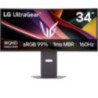 Monitor gaming ultrapanorámico curvo lg ultragear 34g600a-b 34'/ wqhd/ multimedia/ 5ms/ 160hz/ va/ regulable en altura/ negro
