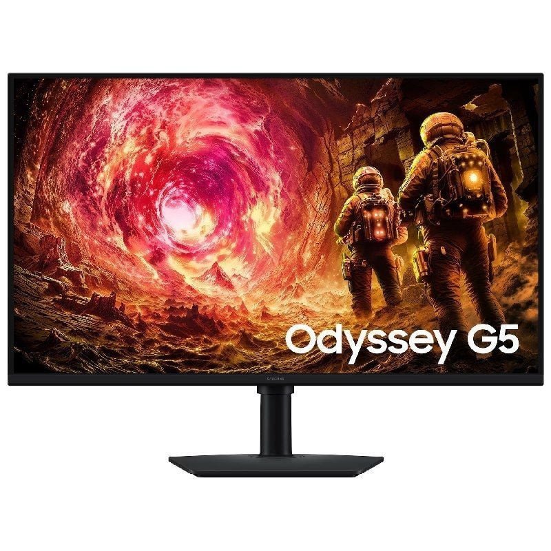 Monitor gaming samsung odyssey g5 s32fg502eu 32'/ qhd/ 1ms/ 180hz/ ips/ regulable en altura/ negro