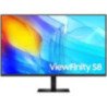 Monitor profesional samsung viewfinity s8 s80d s37d800eau 37'/ 4k/ regulable en altura/ negro