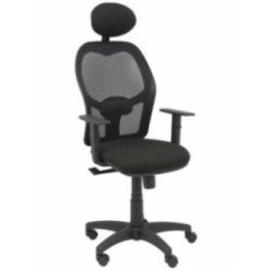 Silla de oficina piqueras y crespo alocén 345sm840b840b10crnc/ negra