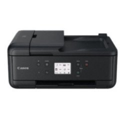 Multifunción fotográfica canon pixma tr7650 wifi/ fax/ dúplex/ negra