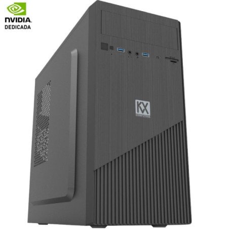 Pc kvx xline 1 intel core i3-14100f gen14/ 16gb ddr5/ 512gb ssd/ gt710 2gb/ sin sistema operativo