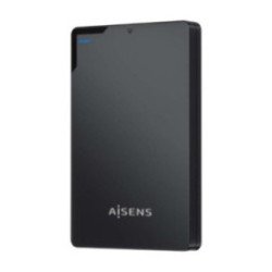Caja externa para disco duro de 2.5' aisens ase-2520b/ usb 3.1/ sin tornillos
