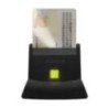 Lector de dni y tarjetas aisens ascr-sn05-bk/ usb 2.0/ negro