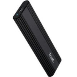 Caja externa para disco ssd m.2 trust 25806/ usb 3.2 gen2/ sin tornillos