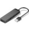 Hub usb 2.0 vention chmhb/ 4xusb/ 1xmicrousb pd