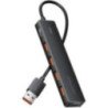 Hub usb 3.2 vention chobb/ 4xusb/ 1xusb tipo-c pd