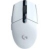 Ratón gaming inalámbrico logitech g305 lightspeed/ hasta 12000 dpi/ blanco