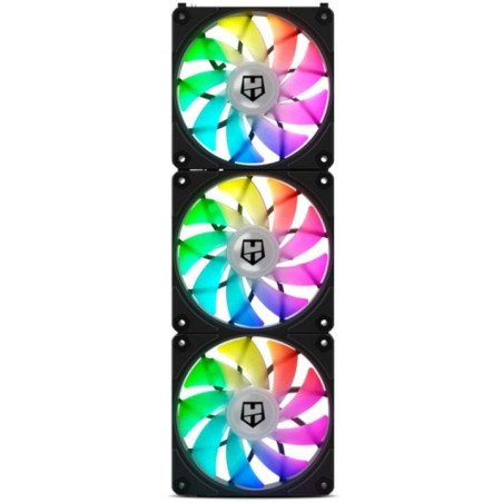 Pack 3 ventiladores nox easy link/ argb/ 12cm
