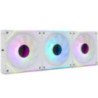 Pack 3 ventiladores nox pro link/ argb/ 12cm/ blancos
