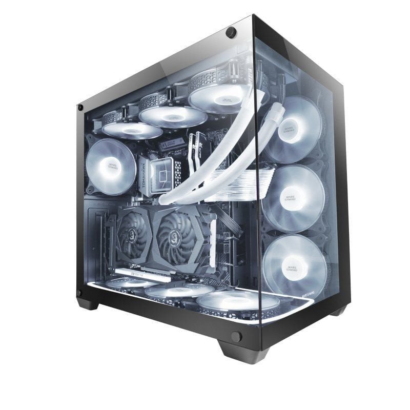 Caja gaming torre mars gaming mcv4