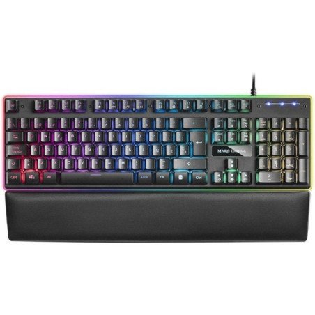 Teclado gaming semimecánico mars gaming mk320es