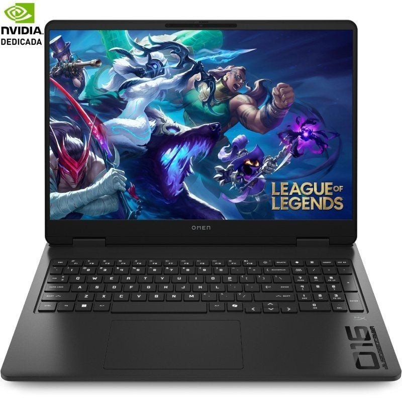 Portátil gaming hp omen 16-ap0020ns ryzen ai 7-350/ 32gb/ 1tb ssd/ geforce rtx 5060/ 16'/ sin sistema operativo